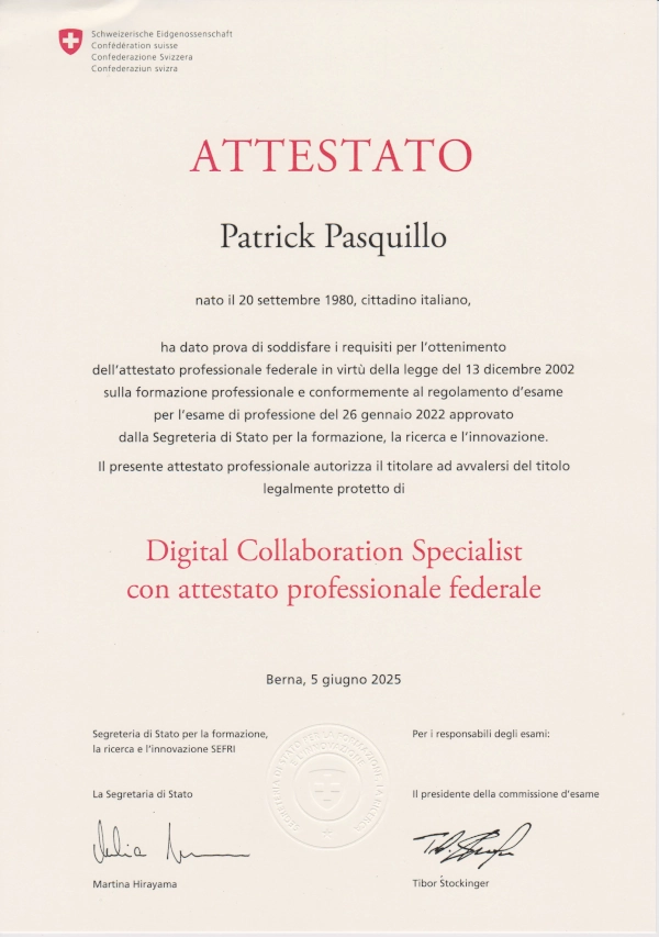 Patrick Pasquillo Digital Collaboration Specialist Patrick Pasquillo Digital Collaboration Specialist